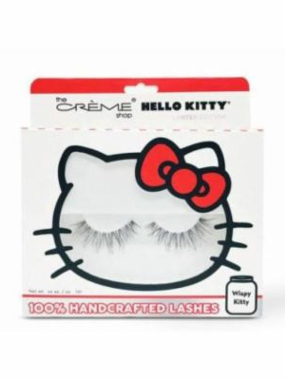 The Creme Shop Hello Kitty 100% Handcrafted Lashes, Wispy Wink